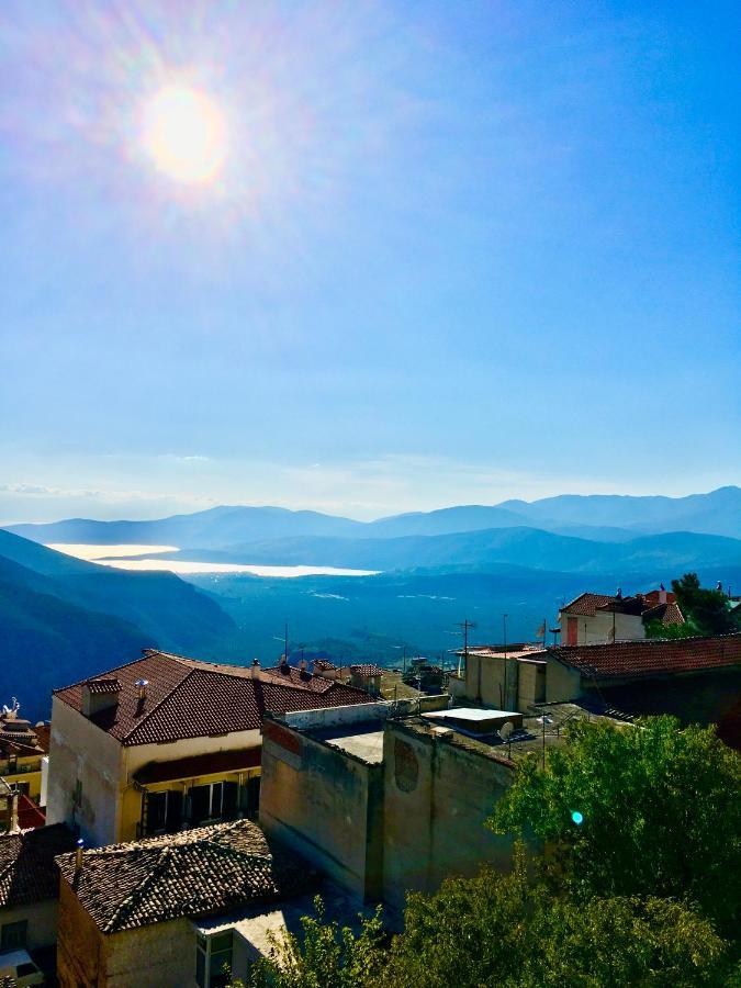 Delphi Celebrity V I P The Navel Of The Earth, Center-Delphi-Penthouse Galaxy&Sky Panoramic View, Harmony&Yoga Apartment Bagian luar foto