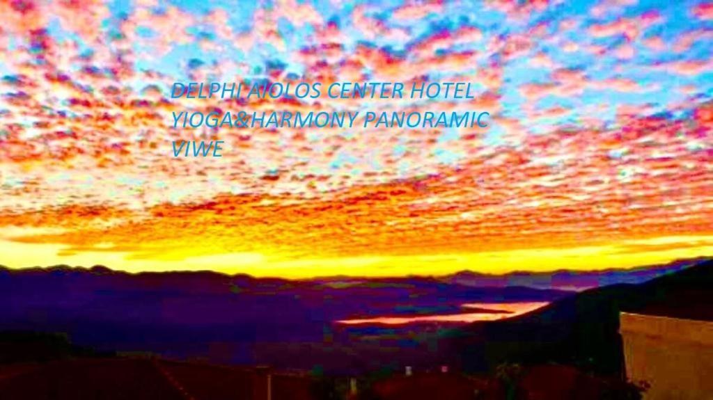 Delphi Celebrity V I P The Navel Of The Earth, Center-Delphi-Penthouse Galaxy&Sky Panoramic View, Harmony&Yoga Apartment Bagian luar foto